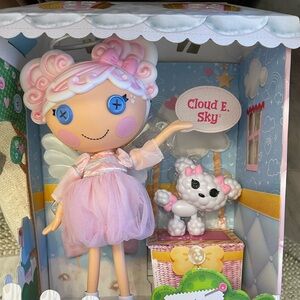 Cloud E. Sky Pink Lalaloopsy Doll with White Poodle